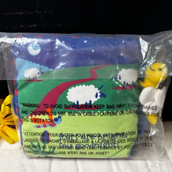 New Manhattan Toy Soft Activity Book wTethered Toy, “Sunny Day Come And Play” - Picture 9 of 10